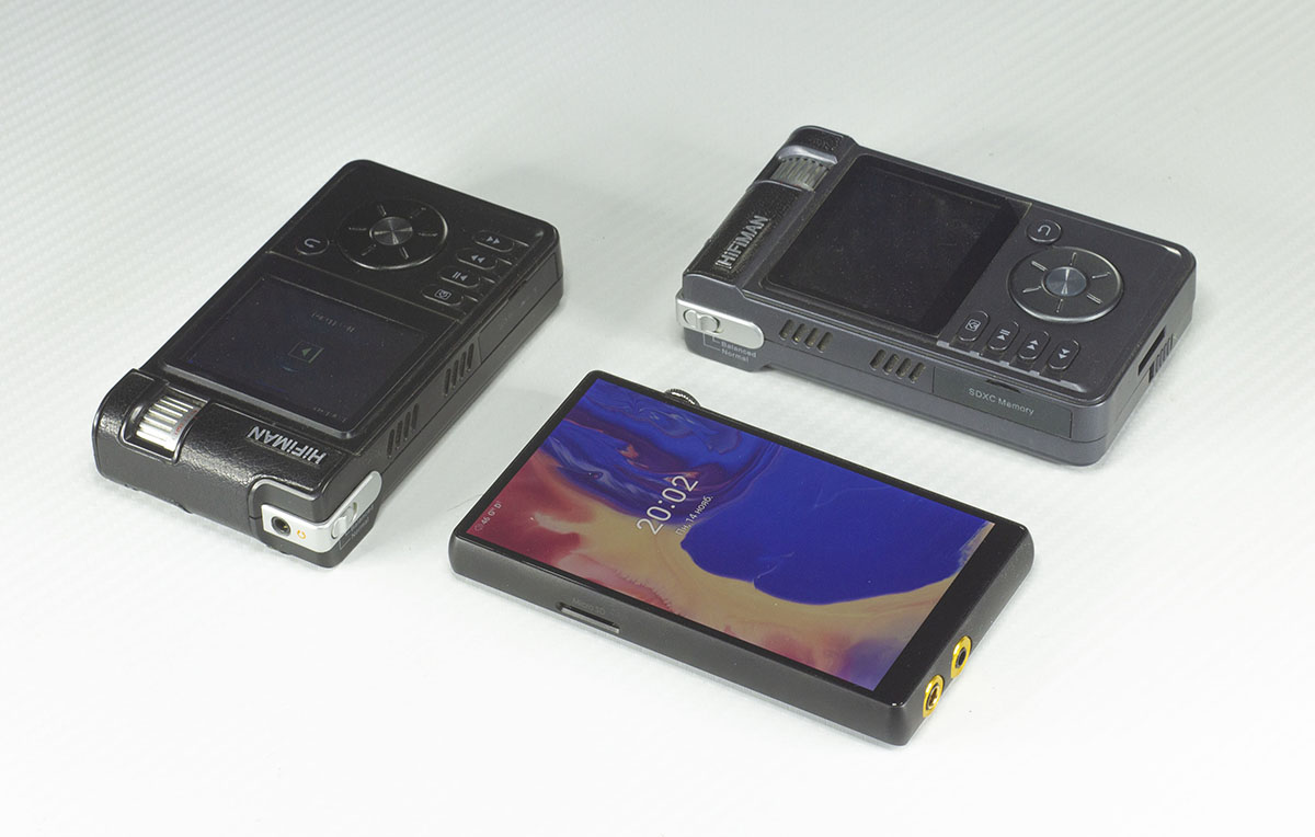 HiFiMan HM901, HiFiMan HM802 и iBasso DX 170