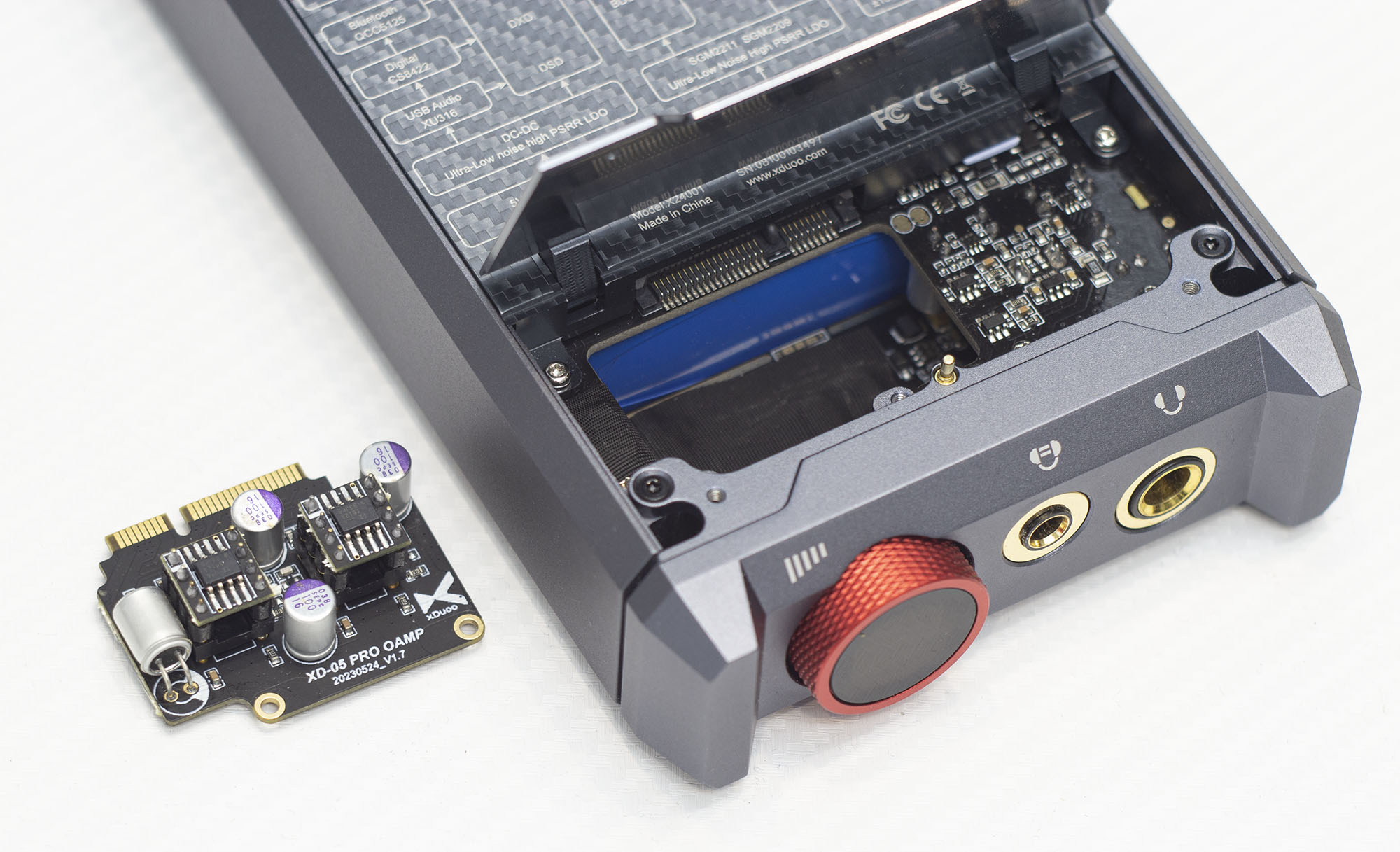 Плата со сменными ОУ xDuoo XD 05 Pro Плата со сменными ОУ xDuoo XD 05 Pro